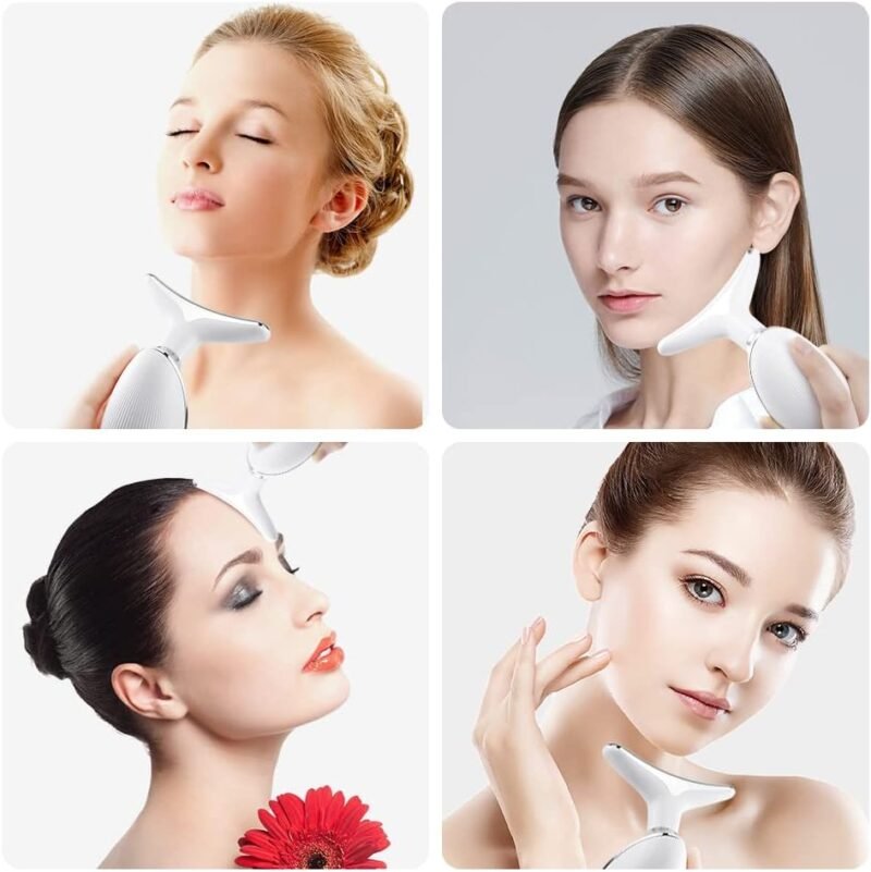 Wireless Remote Control Gua Sha Facial Tool Stainless Steel Face Body Roller Portable Light Beauty Salons Personal Care