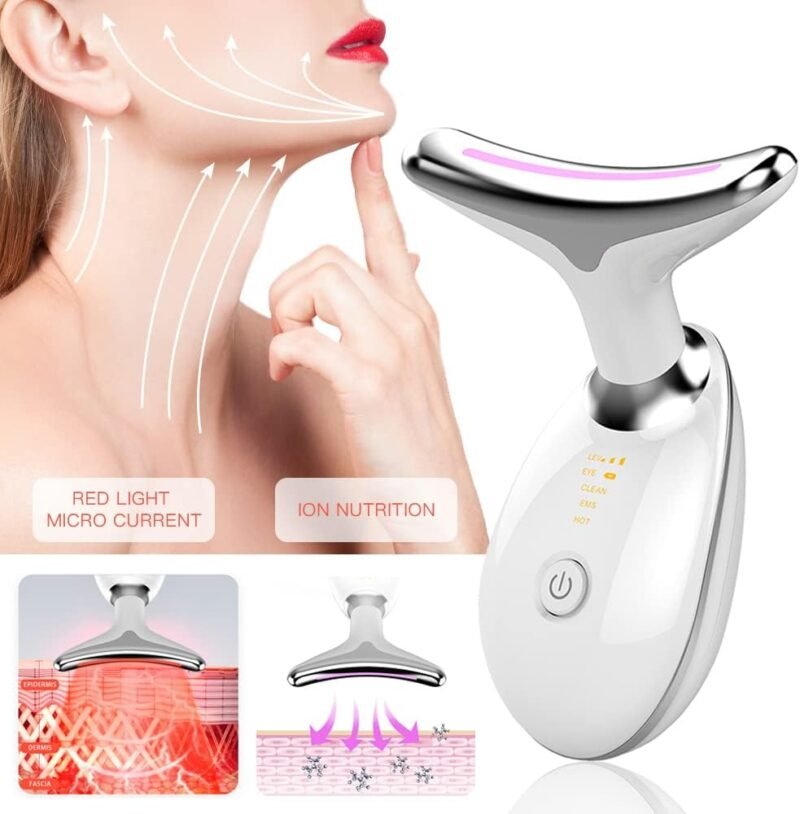 Wireless Remote Control Gua Sha Facial Tool Stainless Steel Face Body Roller Portable Light Beauty Salons Personal Care