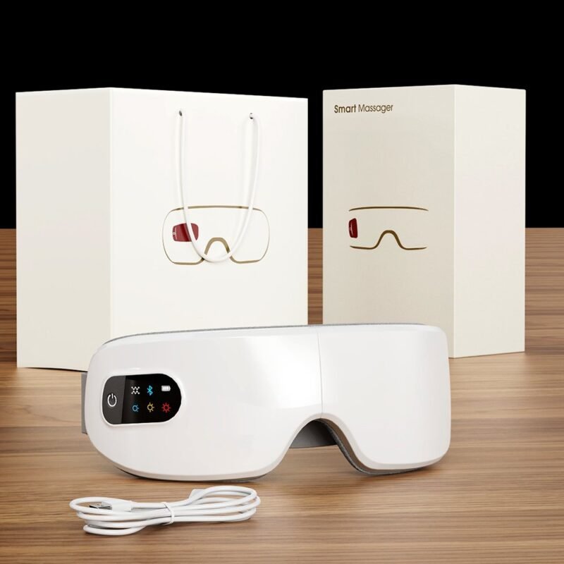 Eye Massager Hot Compress Music Vibration Multi-function Eye Mask Eye Protection Eye Massager