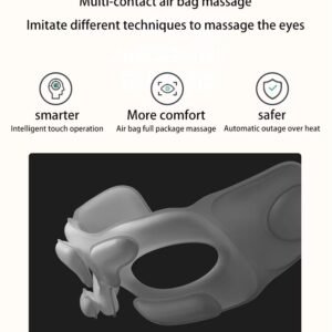 Air Pressure Eye Mask Eye Protection Device Eye Massager (Constant Temperature Hot Compress/Eye Protection Device/Eye Massager/Eye Massager/S