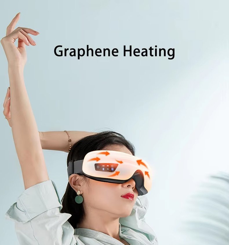 Air Pressure Eye Mask Eye Protection Device Eye Massager (Constant Temperature Hot Compress/Eye Protection Device/Eye Massager/Eye Massager/S
