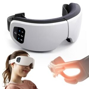 Eye Warmer, 9S, Eye Care, Hot Eye Mask, Equipped with Warming Function, USB-C Charging, Bluetooth Music Playback Function, 15 min Timer Function, 14 Modes, Japanese Presentation Sound
