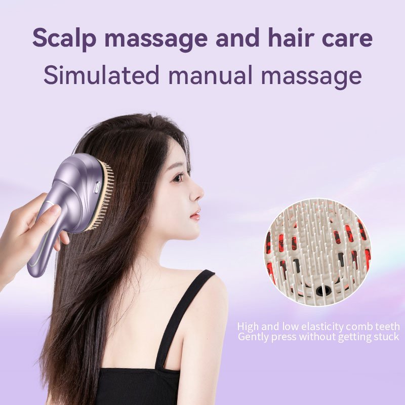 Rechargeable Electric Scalp Massager Comb Essence Introducer Hair Care Growth Comb