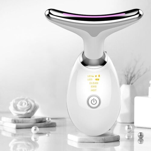 Wireless Remote Control Gua Sha Facial Tool Stainless Steel Face Body Roller Portable Light Beauty Salons Personal Care