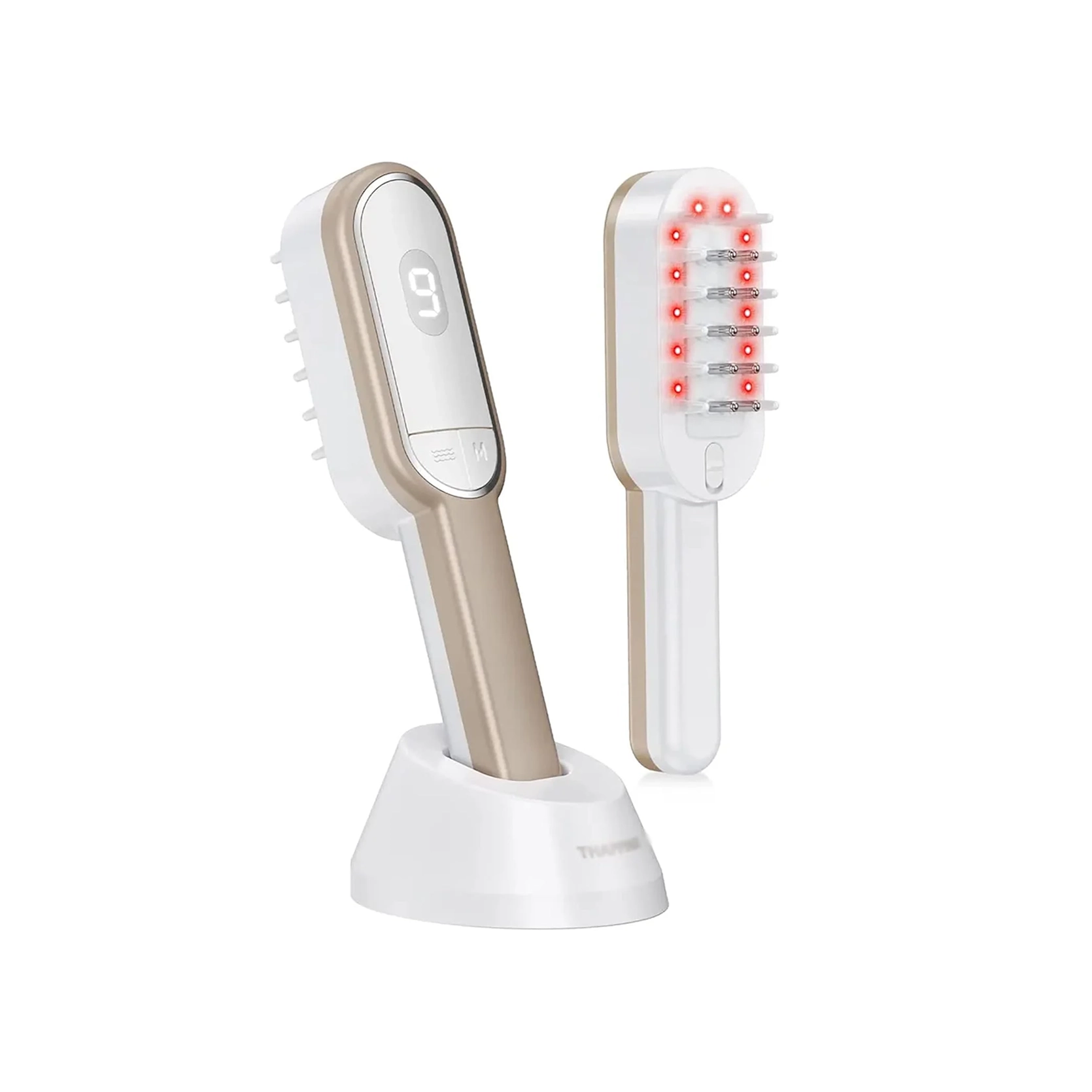 2 in 1 Hair Growth Comb, Hair Growth Treatment System Device with Independent Tank, 650Nm Infrared Wavelength, Strong Hair Roots, For Beauty Salon Home