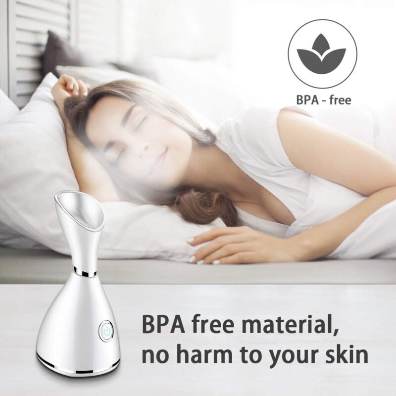Household Skin Ozone Nano Ion Spa Portable Professional Facial Nose Vapor Inhaler