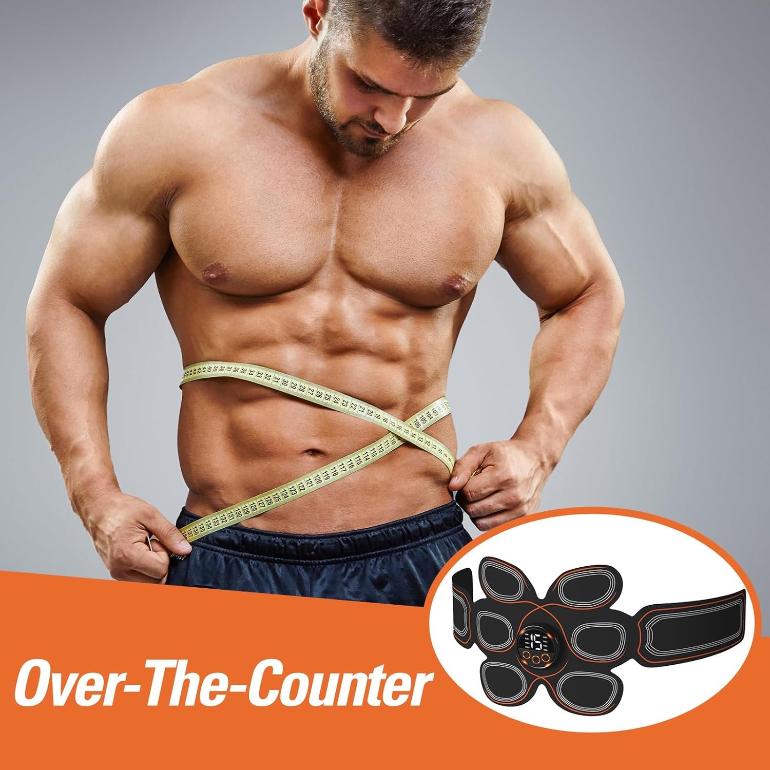Portable Smart Wireless Abdominal Muscle Trainer Fitness Massager Training Belt