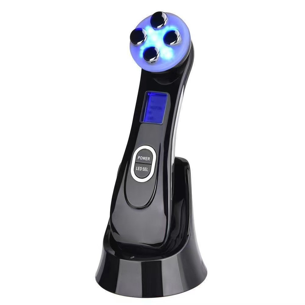 Skin Tightening Machine, Face Skin EMS Mesotherapy Electroporation RF Radio Frequency Facial LED Photon Skin Care Device Face Lift Tighten Beauty Machine Face Massager