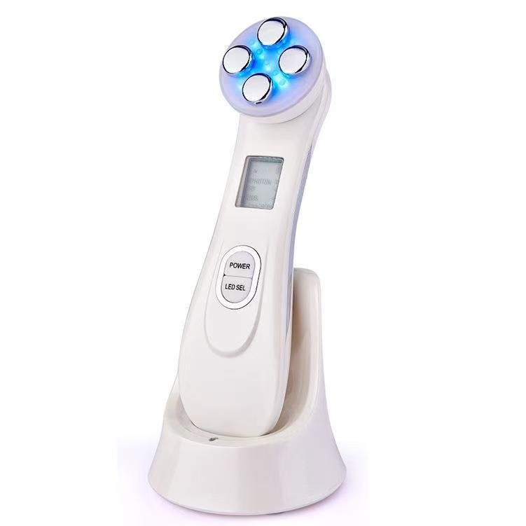 Skin Tightening Machine, Face Skin EMS Mesotherapy Electroporation RF Radio Frequency Facial LED Photon Skin Care Device Face Lift Tighten Beauty Machine Face Massager