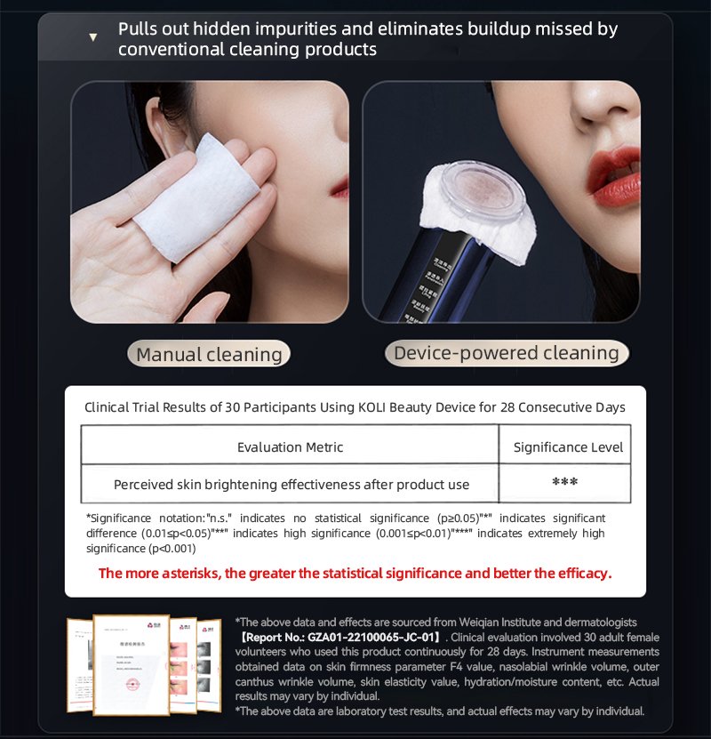 Radio Frequency Skin Tightening Machine Facial Massage Light Therapy for Wrinkles 6 in 1 Skin Tightening Rejuvenation Skin Care Device with Ice - Cooling Beauty