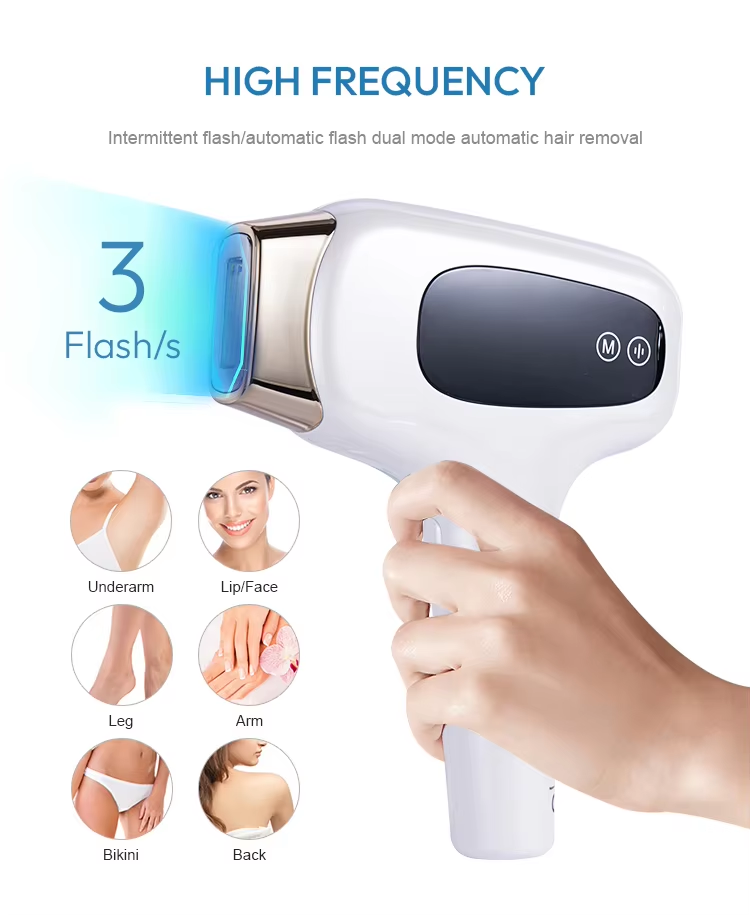 Super Ice-Cooling Fast-Speed IPL Hair Removal Device