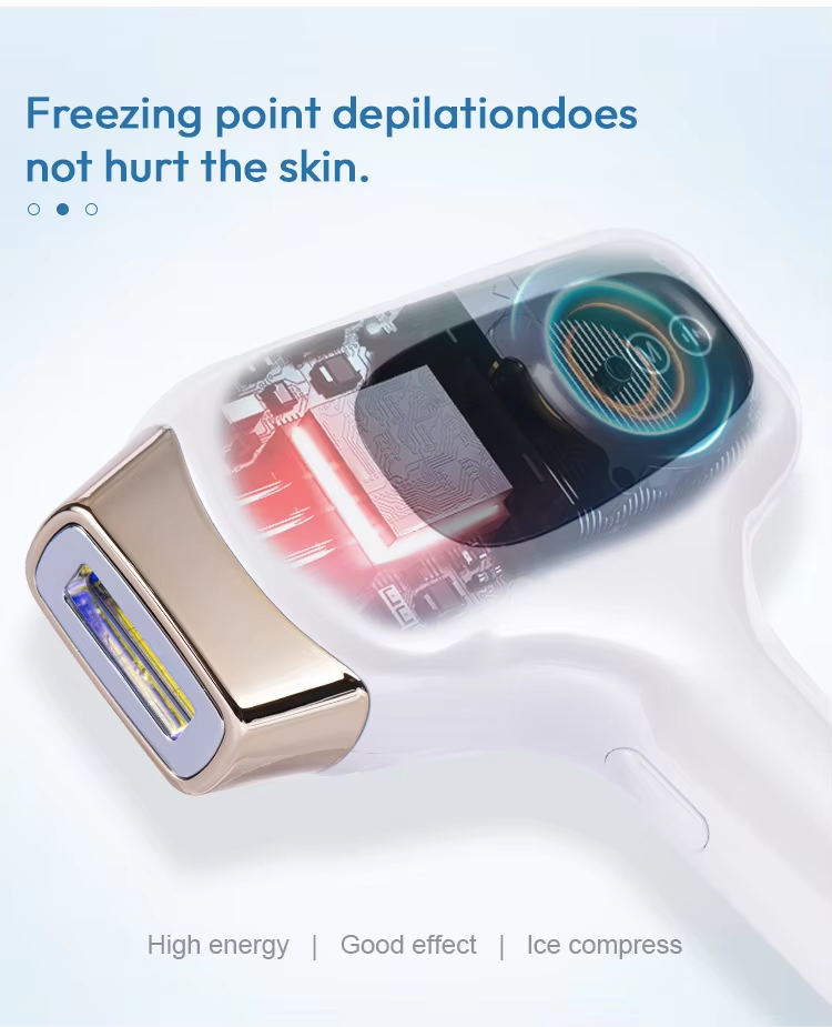 Super Ice-Cooling Fast-Speed IPL Hair Removal Device