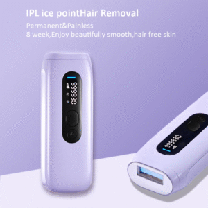 IPL Laser Hair Removal Device for Women & Men – 999,999 Flashes Painless At-Home Hair Remover with LCD Display, Includes Protective Glasses & Shaver