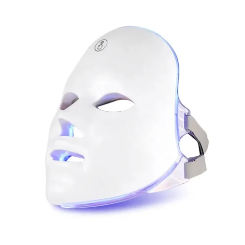 7 Color LED Light Therapy Face Mask – Touch Control Photon Skin Care Device for Anti-Acne, Pore Shrinking & Glowing Complexion