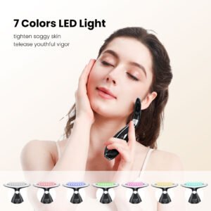 3 Modes Neck Lift Massager – EMS & Thermal Therapy Neck Beauty Device for Skin Tightening, Pore Cleansing and Wrinkle Reduction