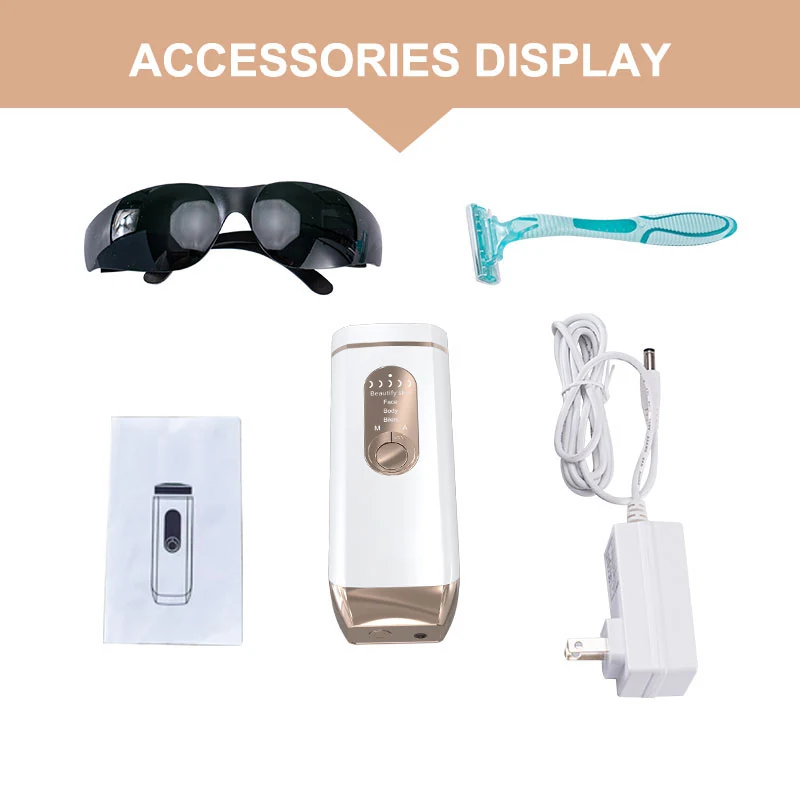 T1-final-product6 Ice-Cooling IPL Hair Removal Device for Women & Men, 5 Energy Levels, Auto/Manual Flash for Face, Arms, Legs, Bikini & Underarm