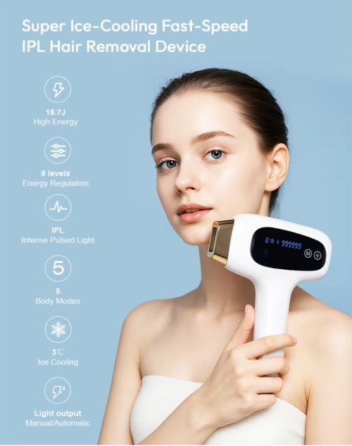 T11-final-product1 Super Ice-Cooling Fast-Speed IPL Hair Removal Device