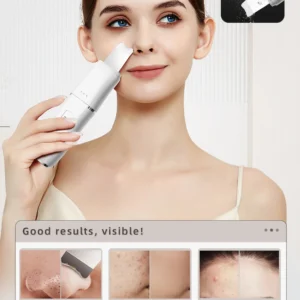 VG-121E 6-in-1 Facial Skin Care Device, Ultrasonic + Ion + RF + EMS Microcurrent + Vibration, Rechargeable Home Beauty Set