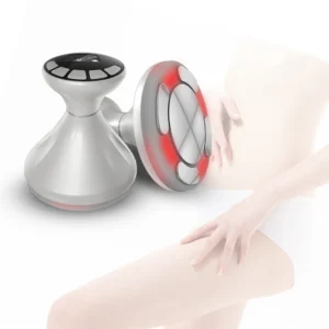 VG-122E 4D RF Ultrasound Body Sculpting Device, Red Light Body and Neck Massager for Smoother, Firmer-Looking Skin at Home