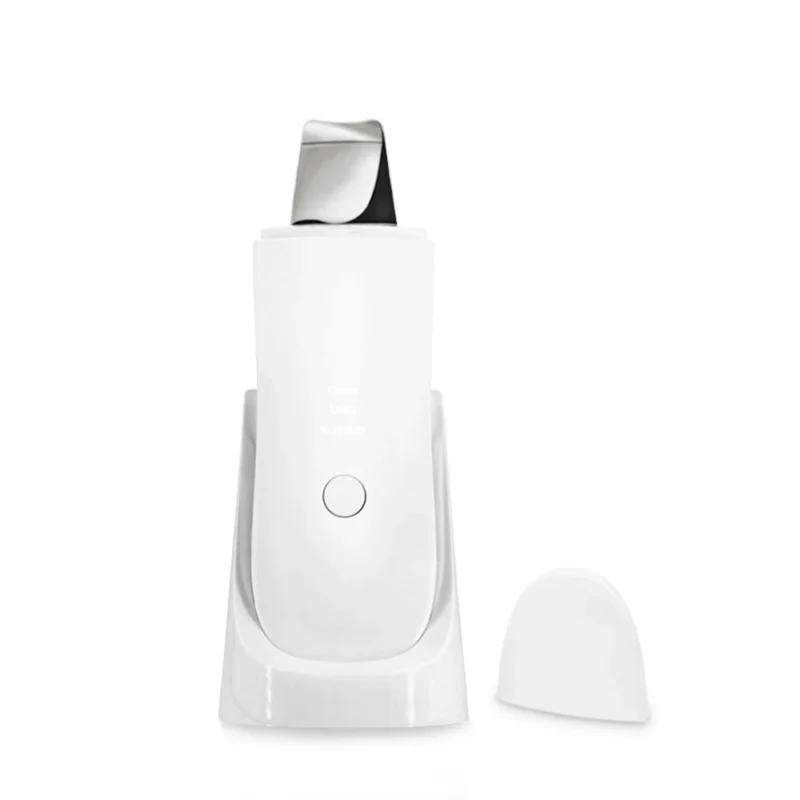 VG-OS03 Ultrasonic Skin Scrubber, Facial Deep Cleansing Spatula with Ion Mode for Blackhead, Oil and Dead Skin Care
