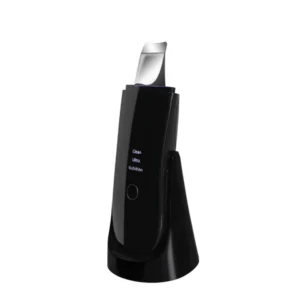 VG-OS03 Ultrasonic Skin Scrubber, Facial Deep Cleansing Spatula with Ion Mode for Blackhead, Oil and Dead Skin Care
