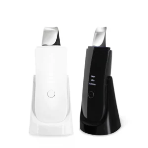 VG-OS03 Ultrasonic Skin Scrubber, Facial Deep Cleansing Spatula with Ion Mode for Blackhead, Oil and Dead Skin Care